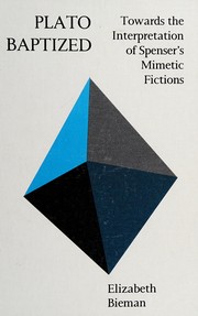 Cover of Plato baptized by Elizabeth Bieman