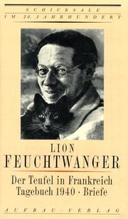 Cover of Der Teufel in Frankreich by Lion Feuchtwanger