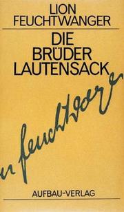 Cover of Die Brüder Lautensack by Lion Feuchtwanger