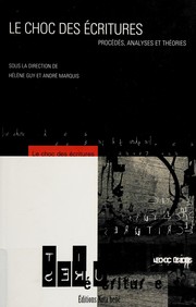 Cover of Le choc des écritures by Unknown
