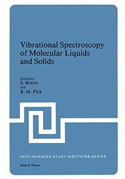 Front cover of Vibrational Spectroscopy of Molecular Liquids and Solids by S. Bratos