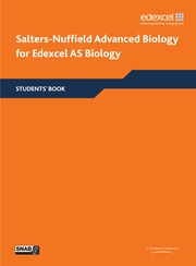 Cover of Salters-Nuffield advanced biology for Edexcel AS biology by University of York Science Education Group Staff