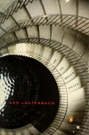 Cover of Or to begin again by Ann Lauterbach